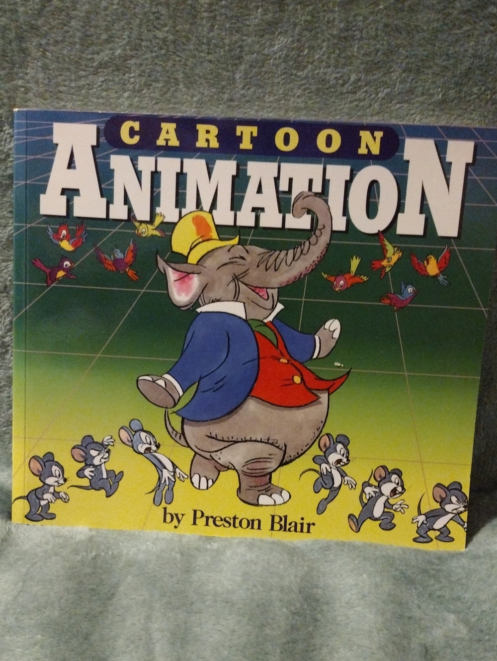 Cartoon Animation by Preston Blair - Colorful Illustration Cover